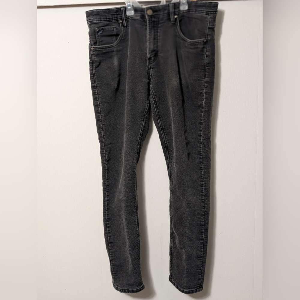 Women's Tailor Vintage Black Skinny Black Jean Pants Women's Size 34x30